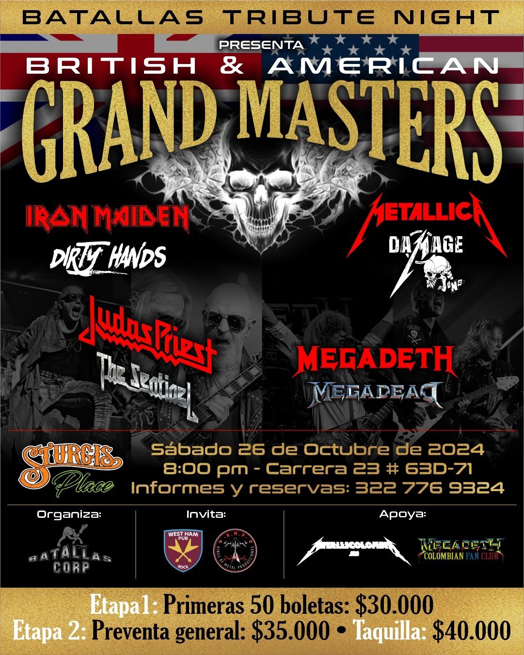 British & American Grand Masters