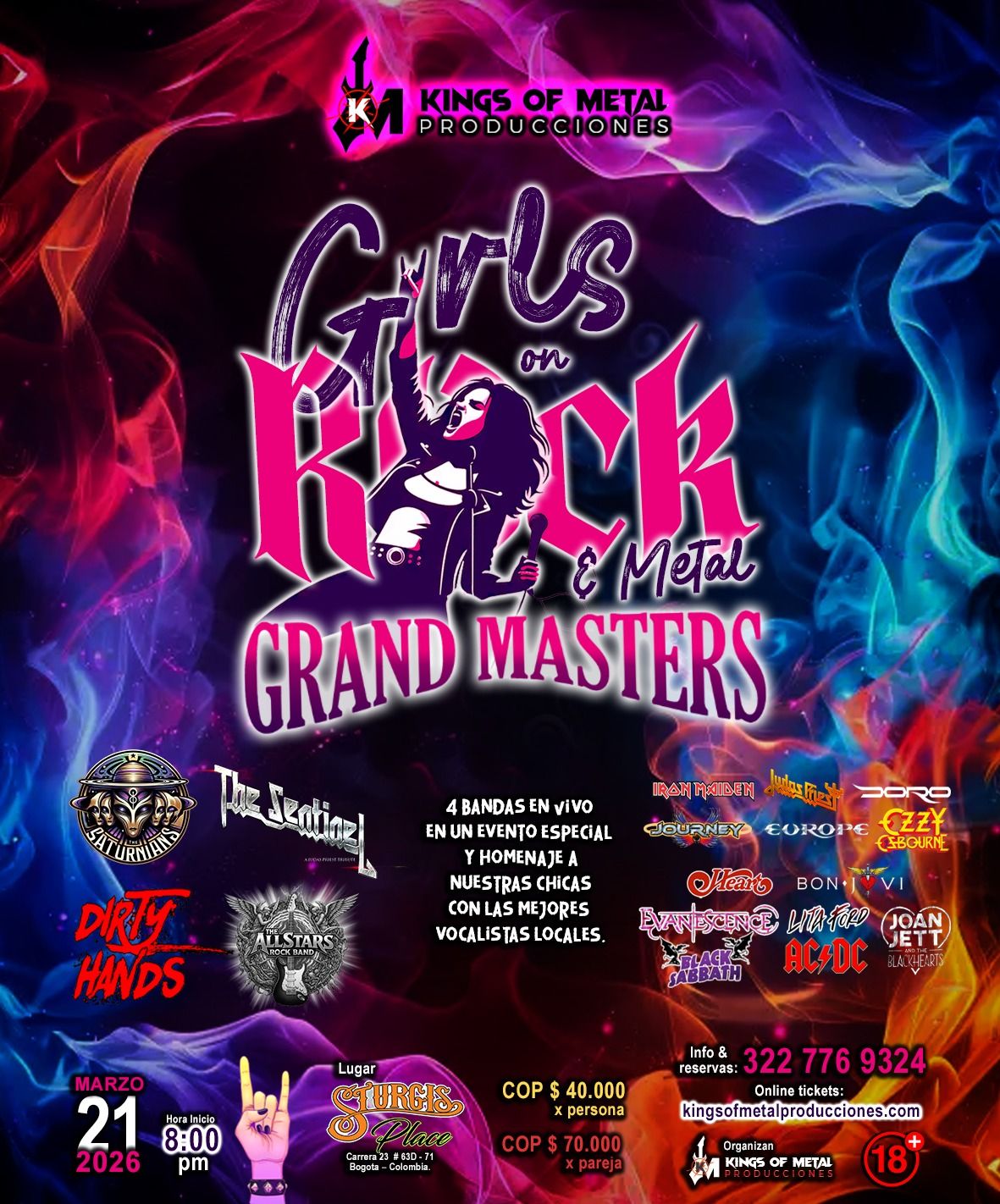 Girls on Rock & Metal – Grand Masters