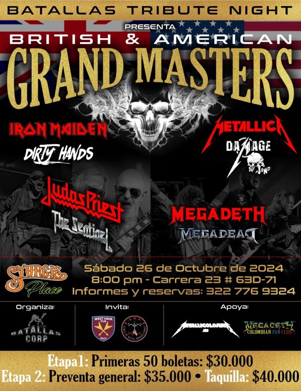 British & American Grand Masters