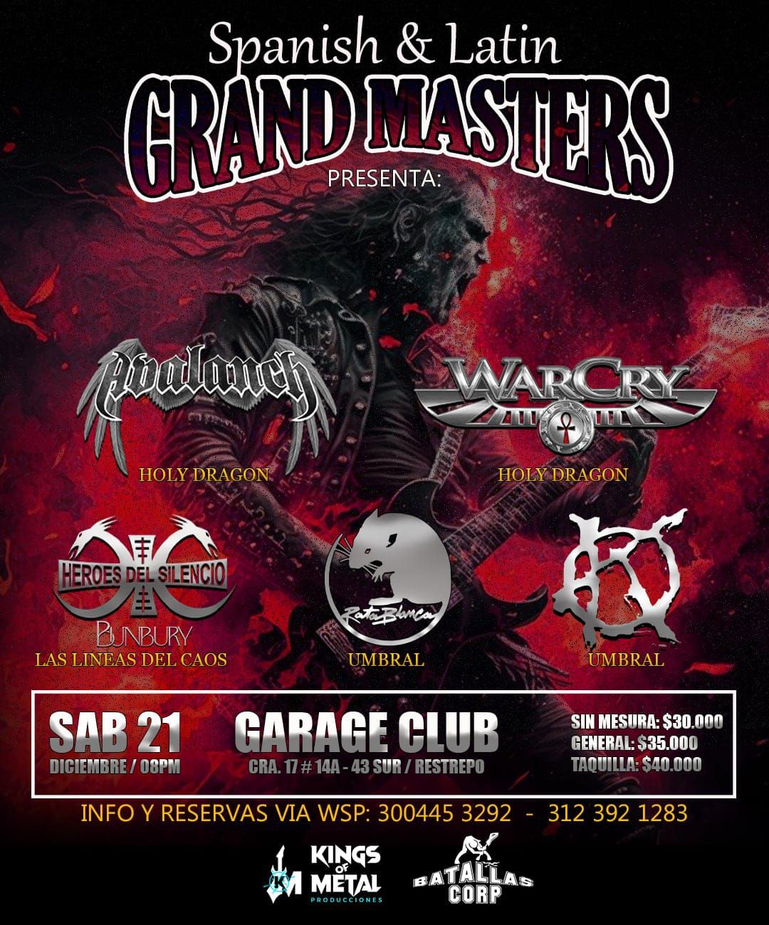 Spanish & Latin Grand Masters