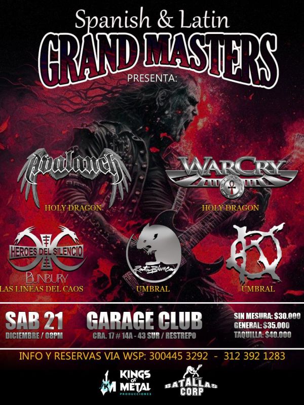 Spanish & Latin Grand Masters