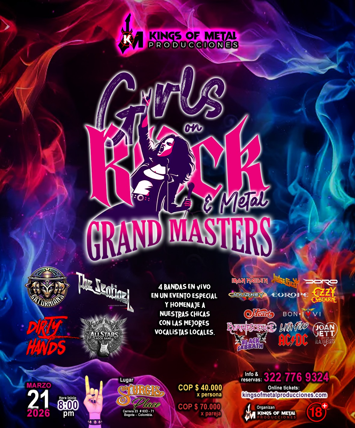 Girls on Rock & Metal - Grand Masters