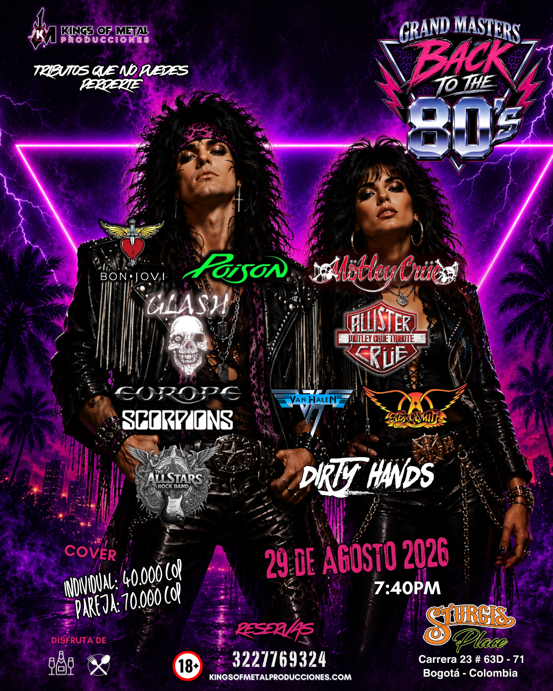 Back to the 80’s – Grand Masters