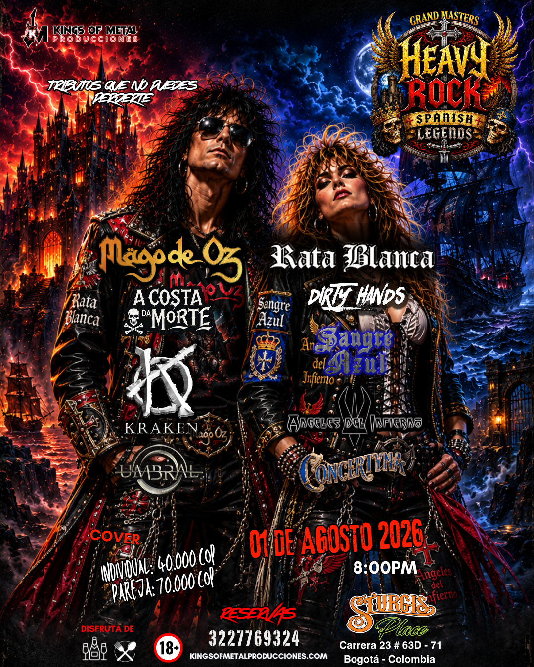Heavy Rock Spanish Legends – Grand Masters