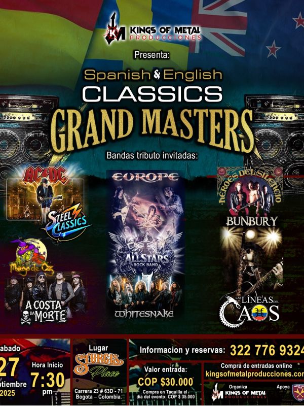 Spanish & English Grand Masters