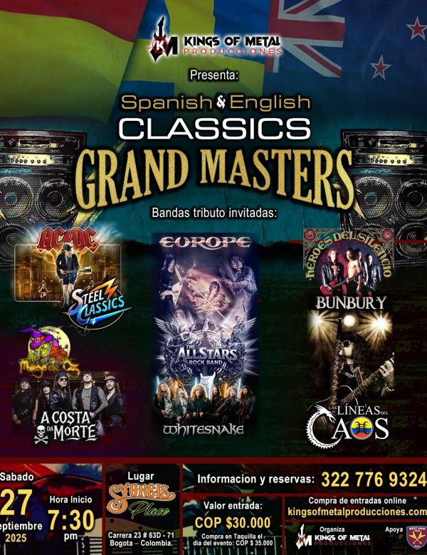 Spanish & English Grand Masters