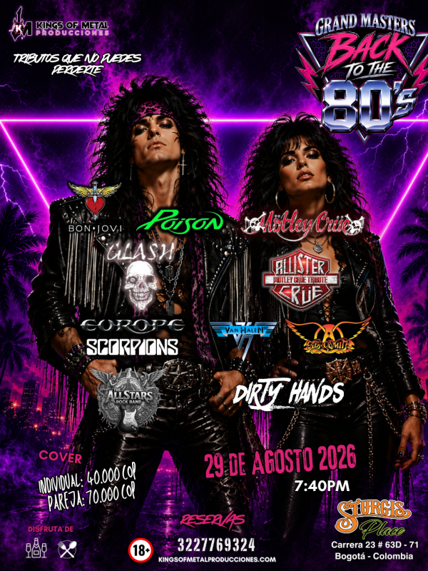 Back to the 80’s – Grand Masters