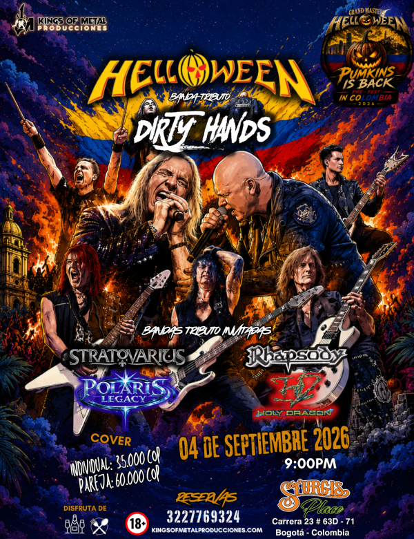 Pumkins are back in Colombia Pre-fest / Grand Masters