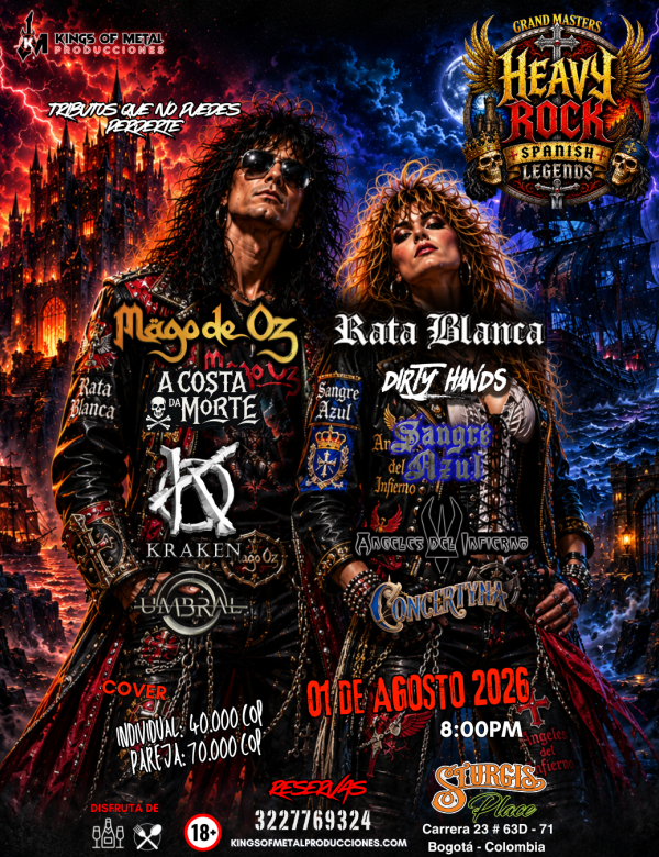 Heavy Rock Spanish Legends – Grand Masters