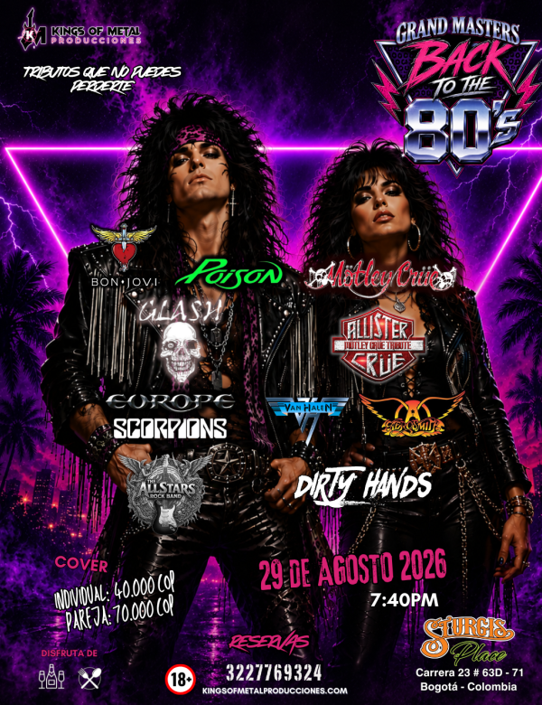 Back to the 80’s – Grand Masters